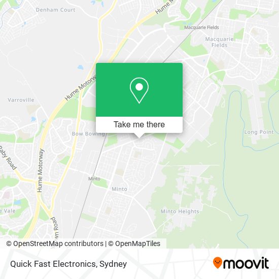 Quick Fast Electronics map