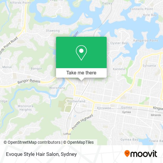 Evoque Style Hair Salon map