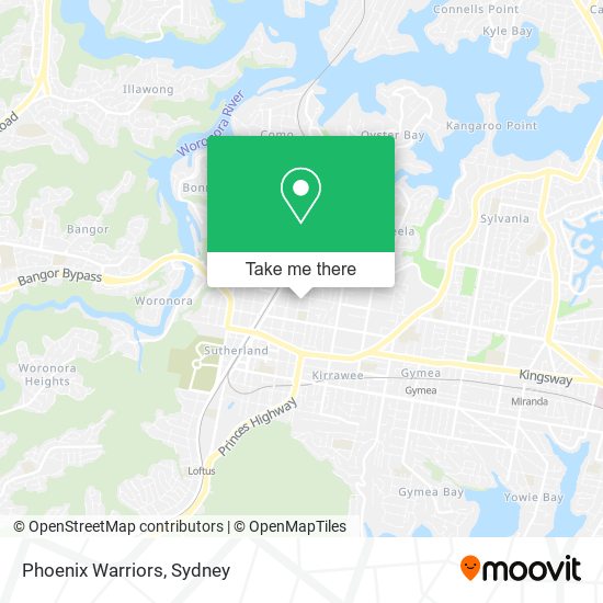 Phoenix Warriors map