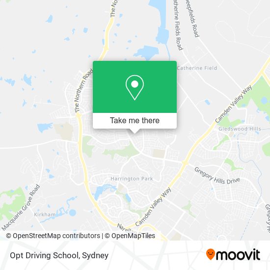 Opt Driving School map