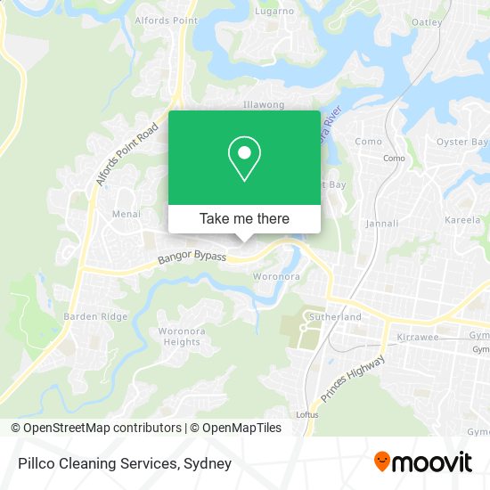 Mapa Pillco Cleaning Services