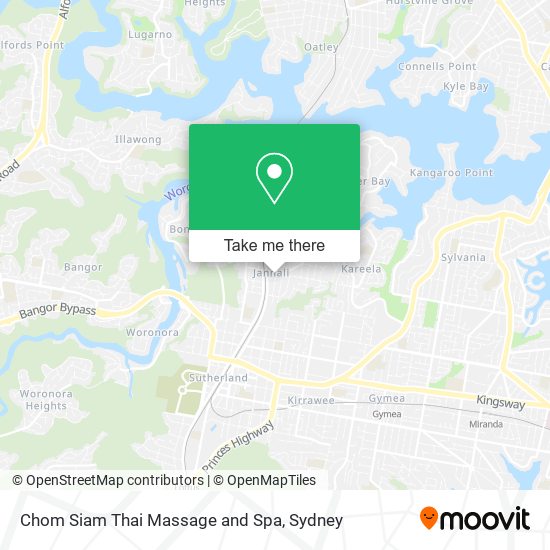 Mapa Chom Siam Thai Massage and Spa