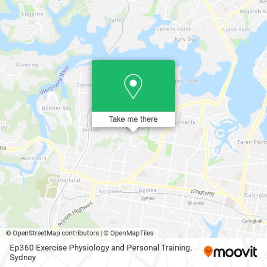 Ep360 Exercise Physiology and Personal Training map