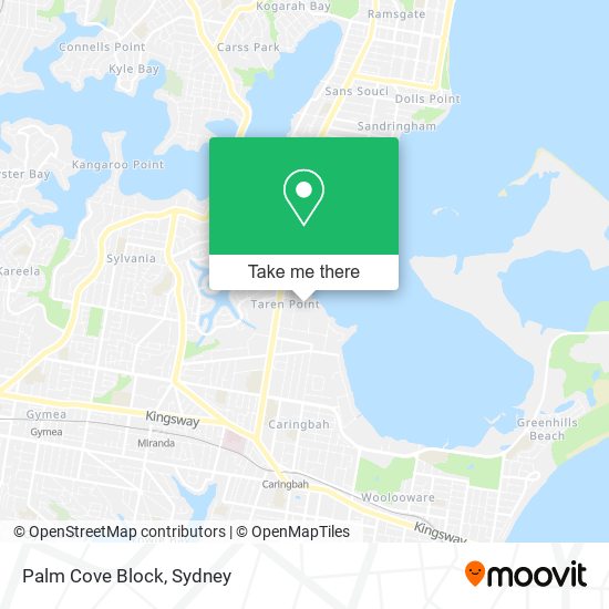 Palm Cove Block map