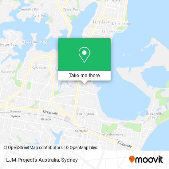 LJM Projects Australia map