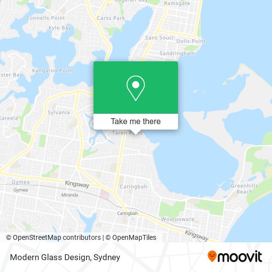 Modern Glass Design map