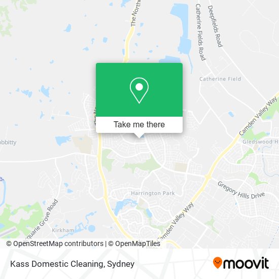 Kass Domestic Cleaning map