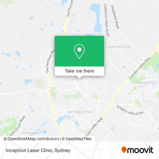 Mapa Inception Laser Clinic