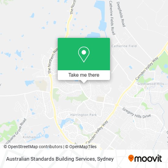 Mapa Australian Standards Building Services