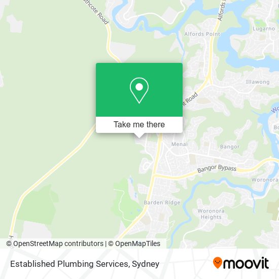 Established Plumbing Services map