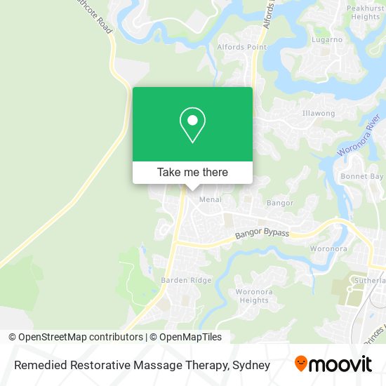 Mapa Remedied Restorative Massage Therapy