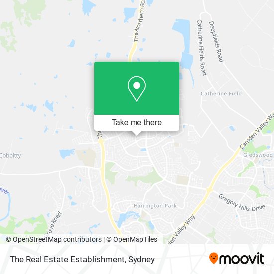 The Real Estate Establishment map