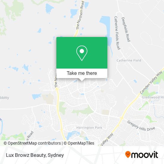 Lux Browz Beauty map