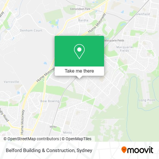 Belford Building & Construction map