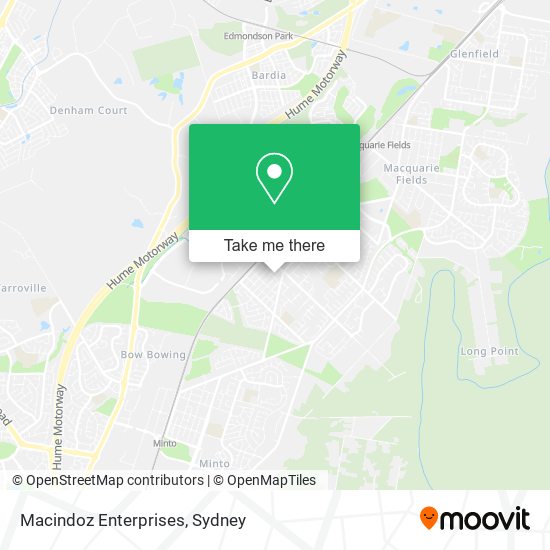 Macindoz Enterprises map