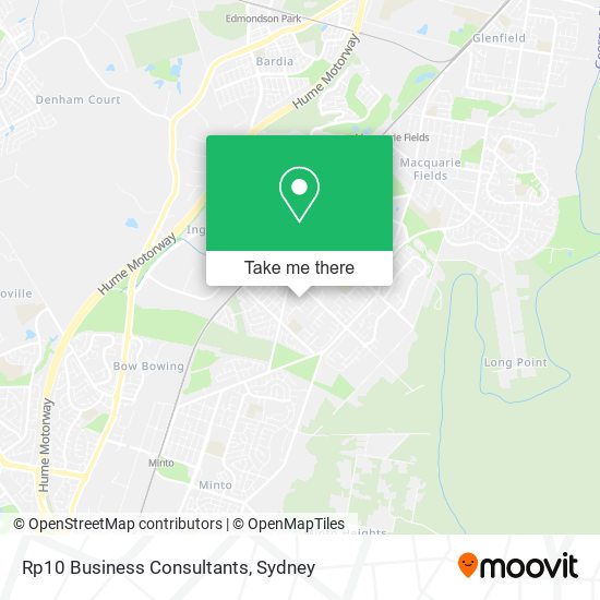 Rp10 Business Consultants map