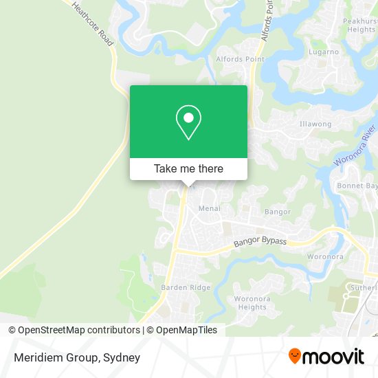 Meridiem Group map