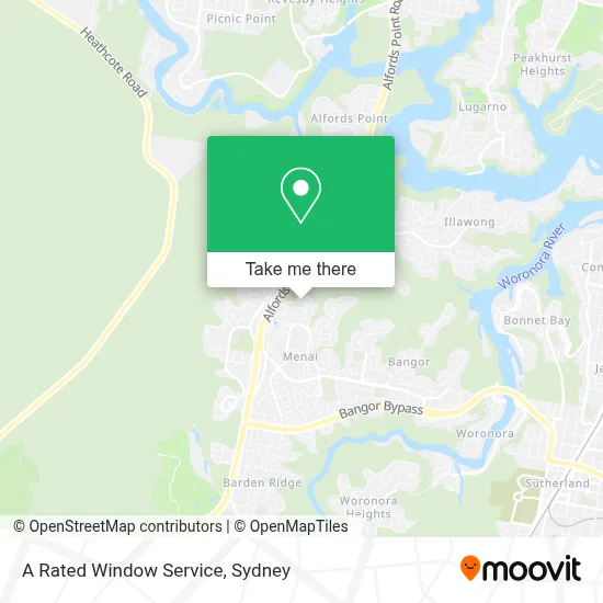 Mapa A Rated Window Service