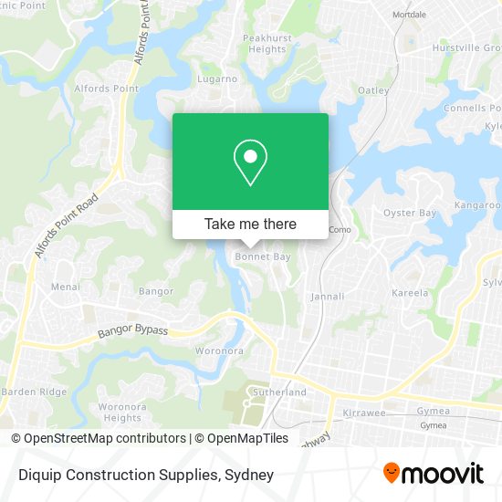 Diquip Construction Supplies map