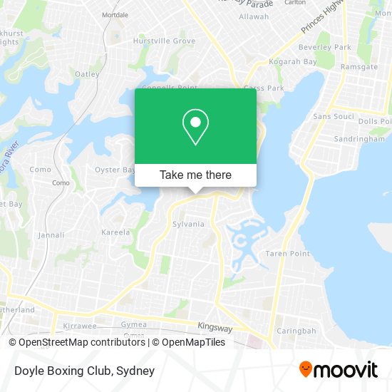 Doyle Boxing Club map