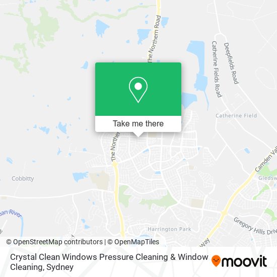 Mapa Crystal Clean Windows Pressure Cleaning & Window Cleaning