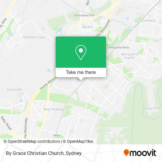 By Grace Christian Church map