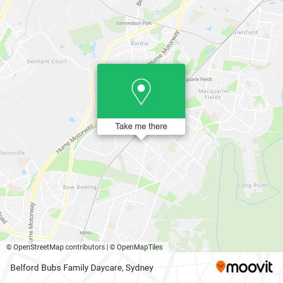 Belford Bubs Family Daycare map