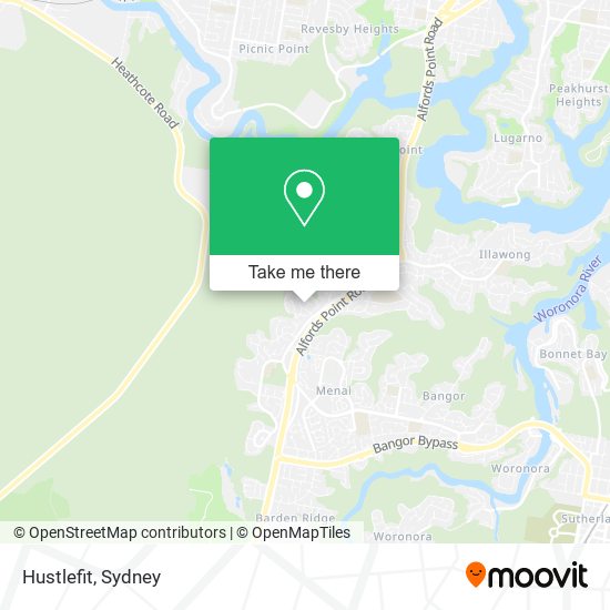 Hustlefit map