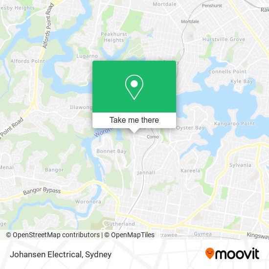 Johansen Electrical map