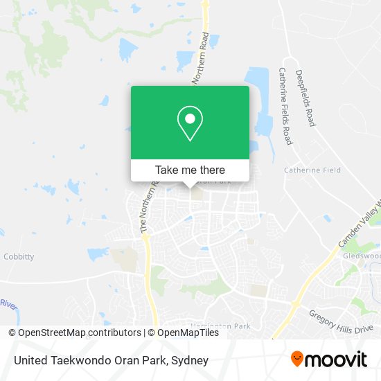 United Taekwondo Oran Park map