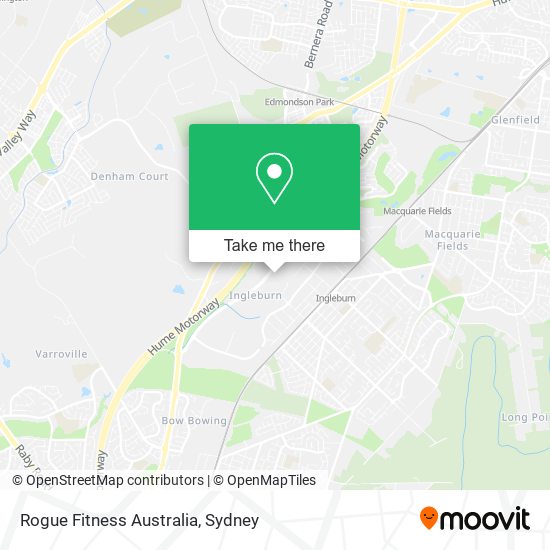 Mapa Rogue Fitness Australia