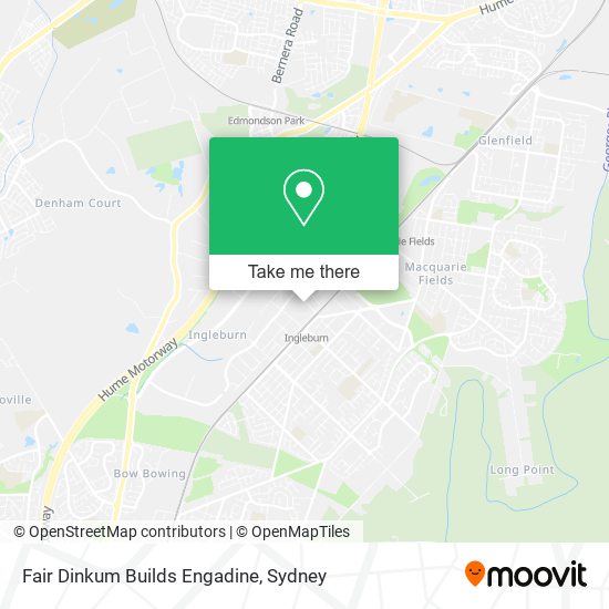 Fair Dinkum Builds Engadine map