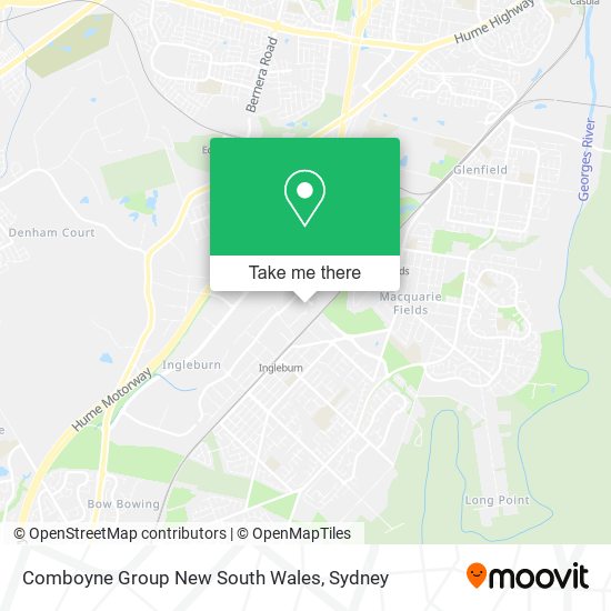 Comboyne Group New South Wales map