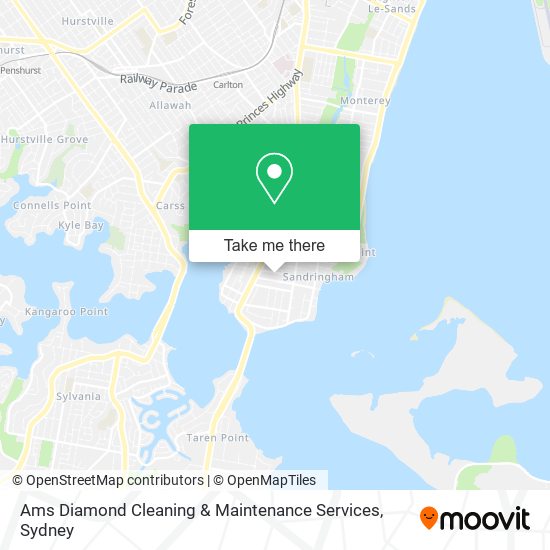 Mapa Ams Diamond Cleaning & Maintenance Services