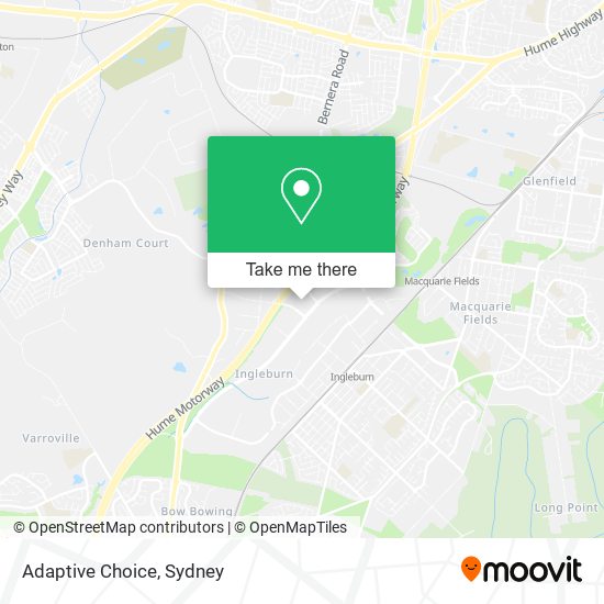 Adaptive Choice map