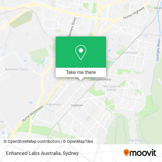 Enhanced Labs Australia map