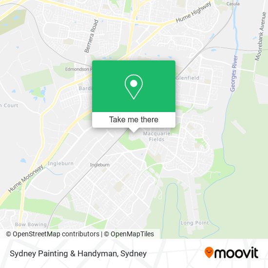 Sydney Painting & Handyman map
