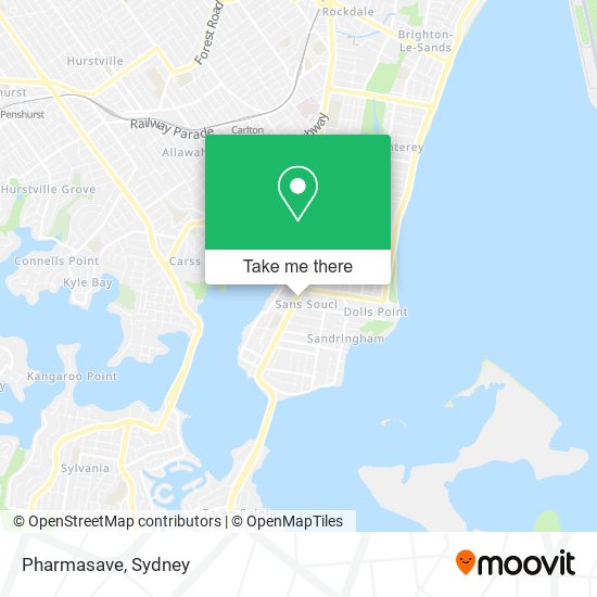 Pharmasave map