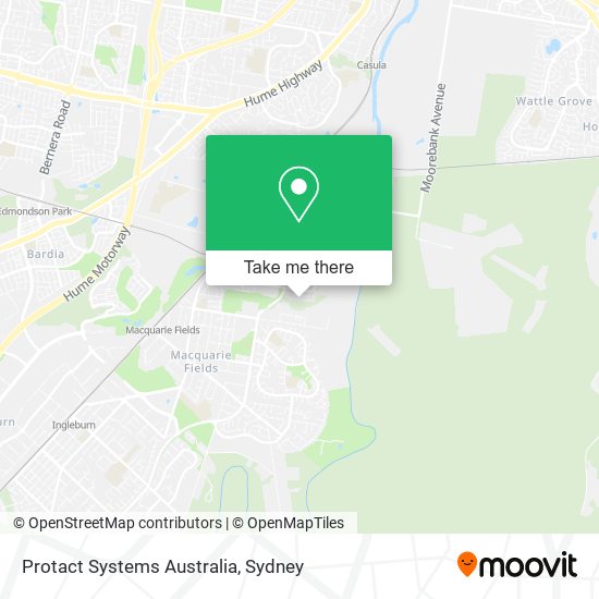Protact Systems Australia map