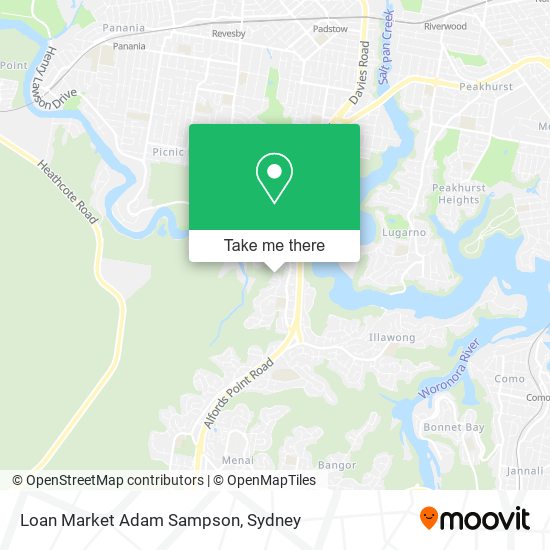 Loan Market Adam Sampson map