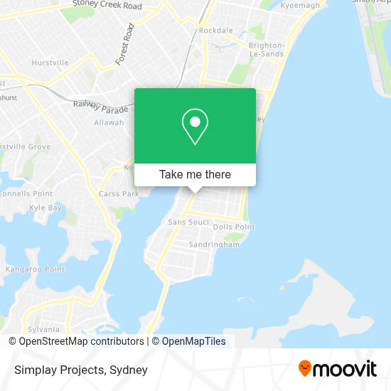 Mapa Simplay Projects