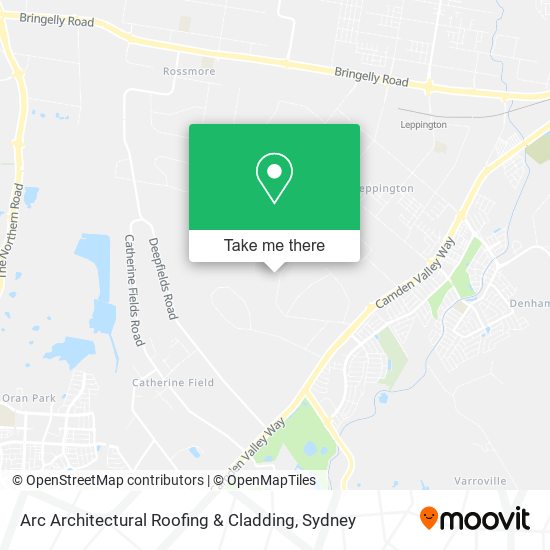 Arc Architectural Roofing & Cladding map