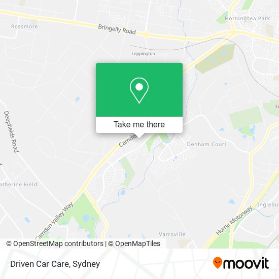 Driven Car Care map