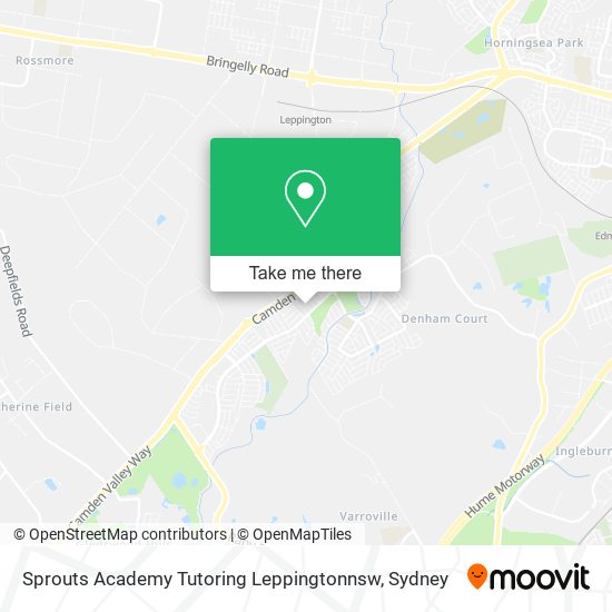 Mapa Sprouts Academy Tutoring Leppingtonnsw