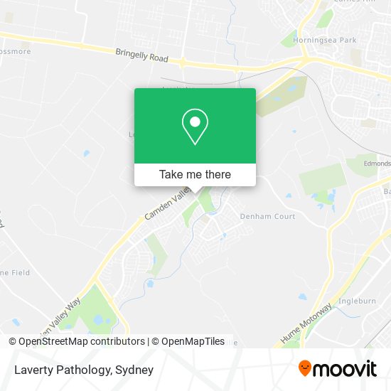 Laverty Pathology map