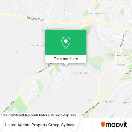 United Agents Property Group map