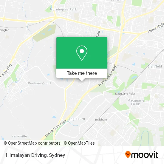 Mapa Himalayan Driving