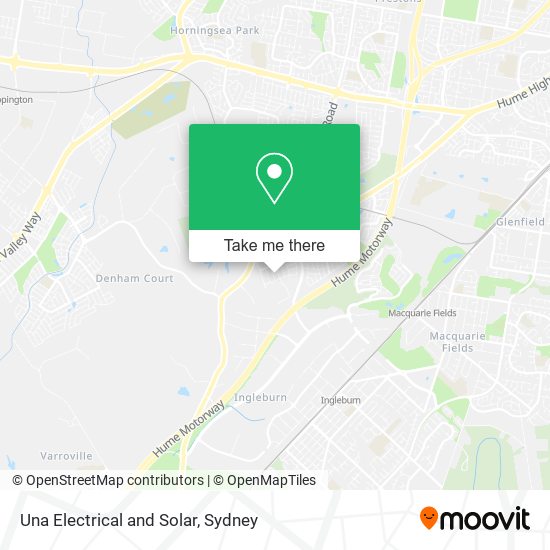 Una Electrical and Solar map