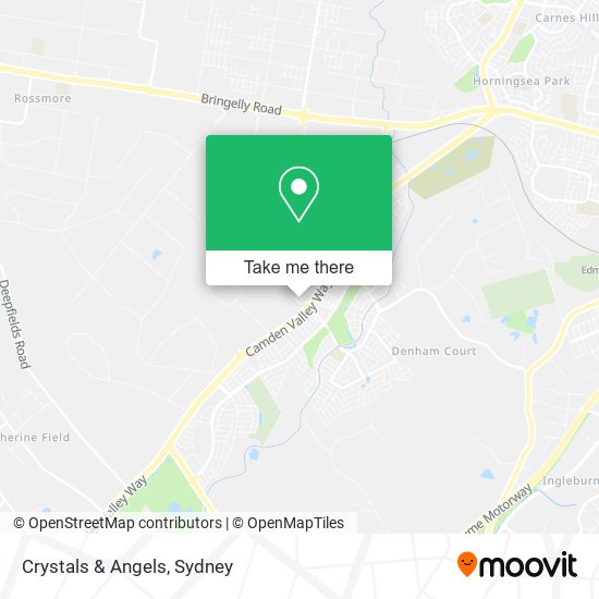 Crystals & Angels map