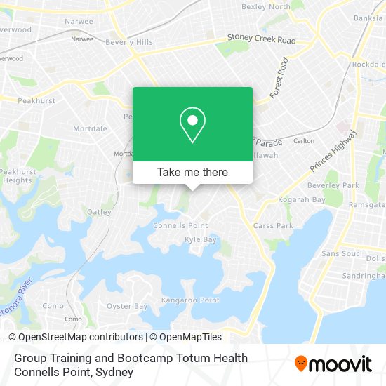 Mapa Group Training and Bootcamp Totum Health Connells Point